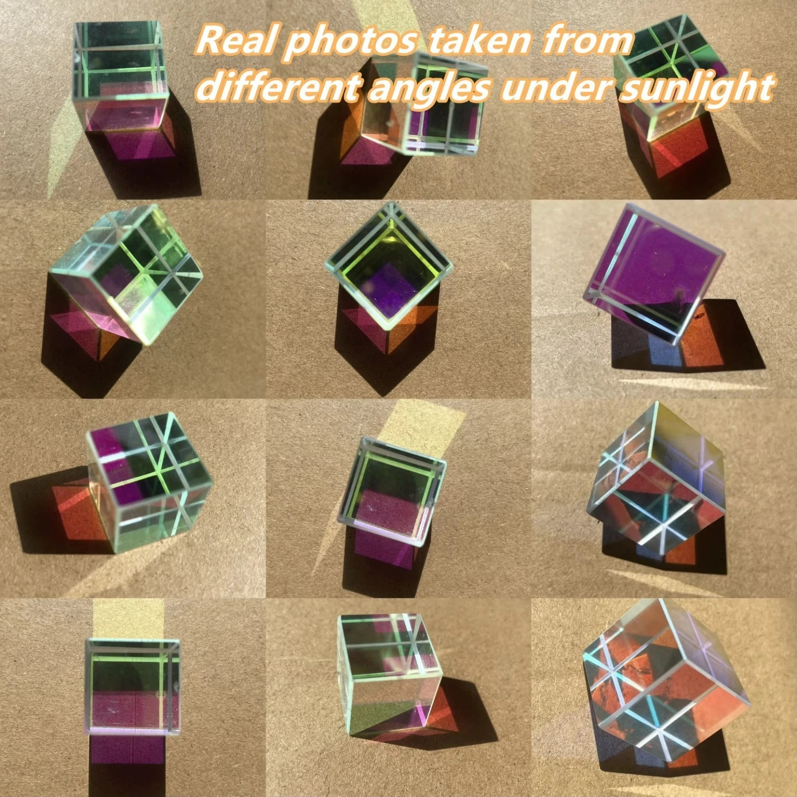 CMY Color Mixing Prism Cube – Acrylic Décor