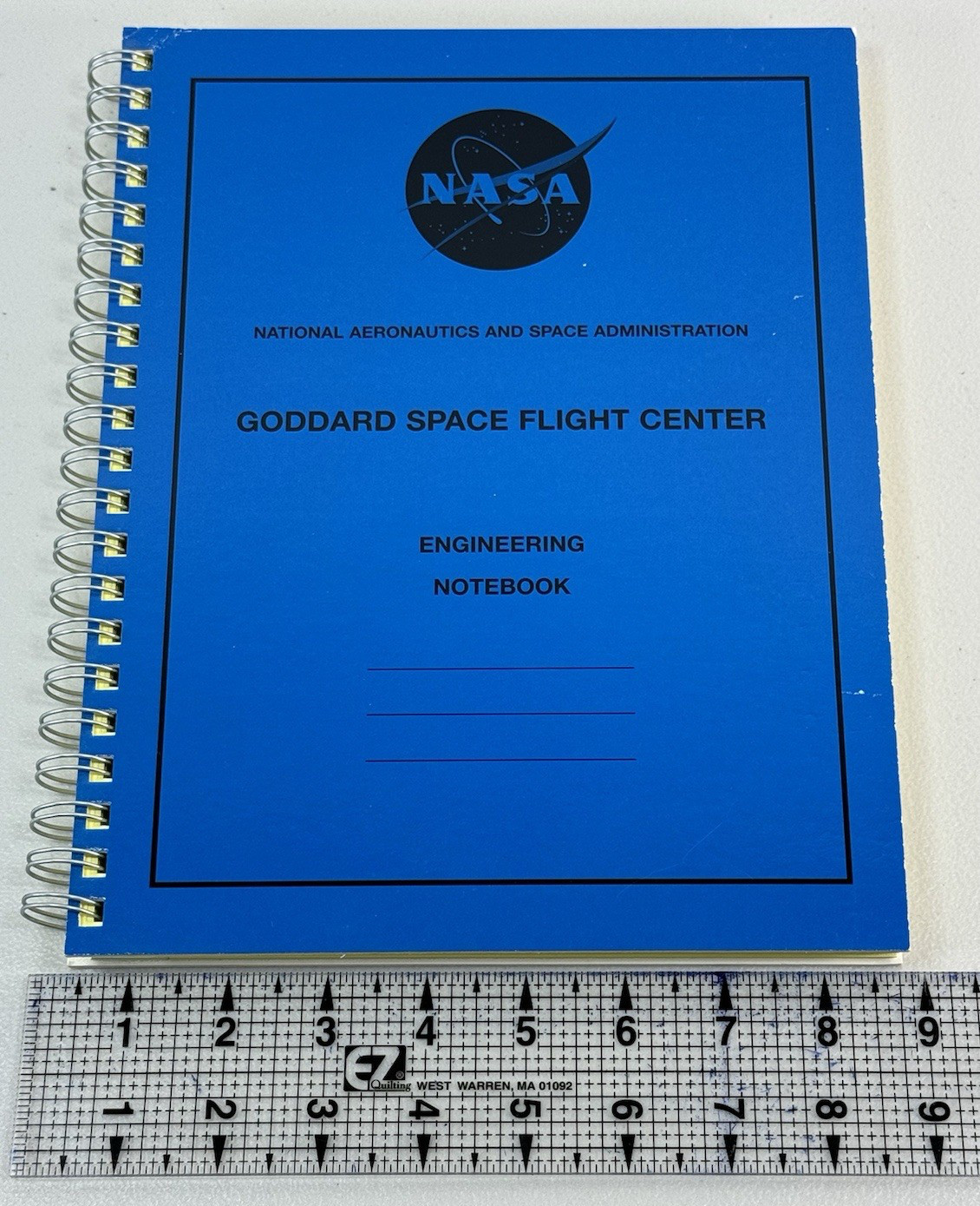 NASA Engineering Notebook Goddard Space Flight Center - Rare - Lined & Grid