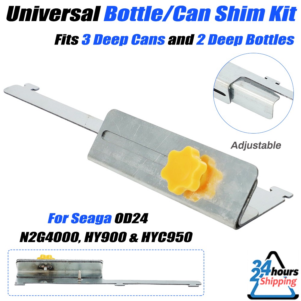 For Seaga HY900 HYC950 Vending Machine Universal Bottle/Can Shim Kit - Clip On