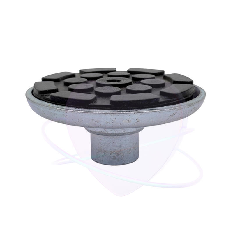 Round Lift Pad With Rubber Pad (1 1/2" Peg) For Atlas Automotive Equipment