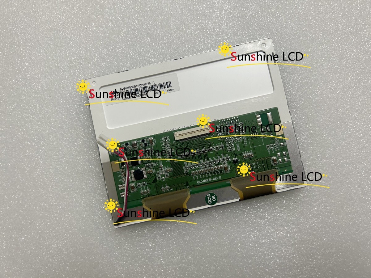 5.7" inch AM640480GBTNQW16H 640480GB-REV.B LCD Screen Display 1 year warranty