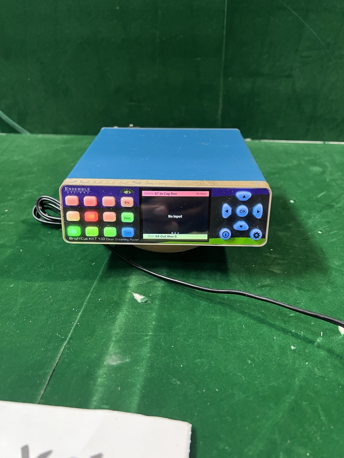 Used And Working  Ensemble Designs BrightEye NXT-450 streaming Router