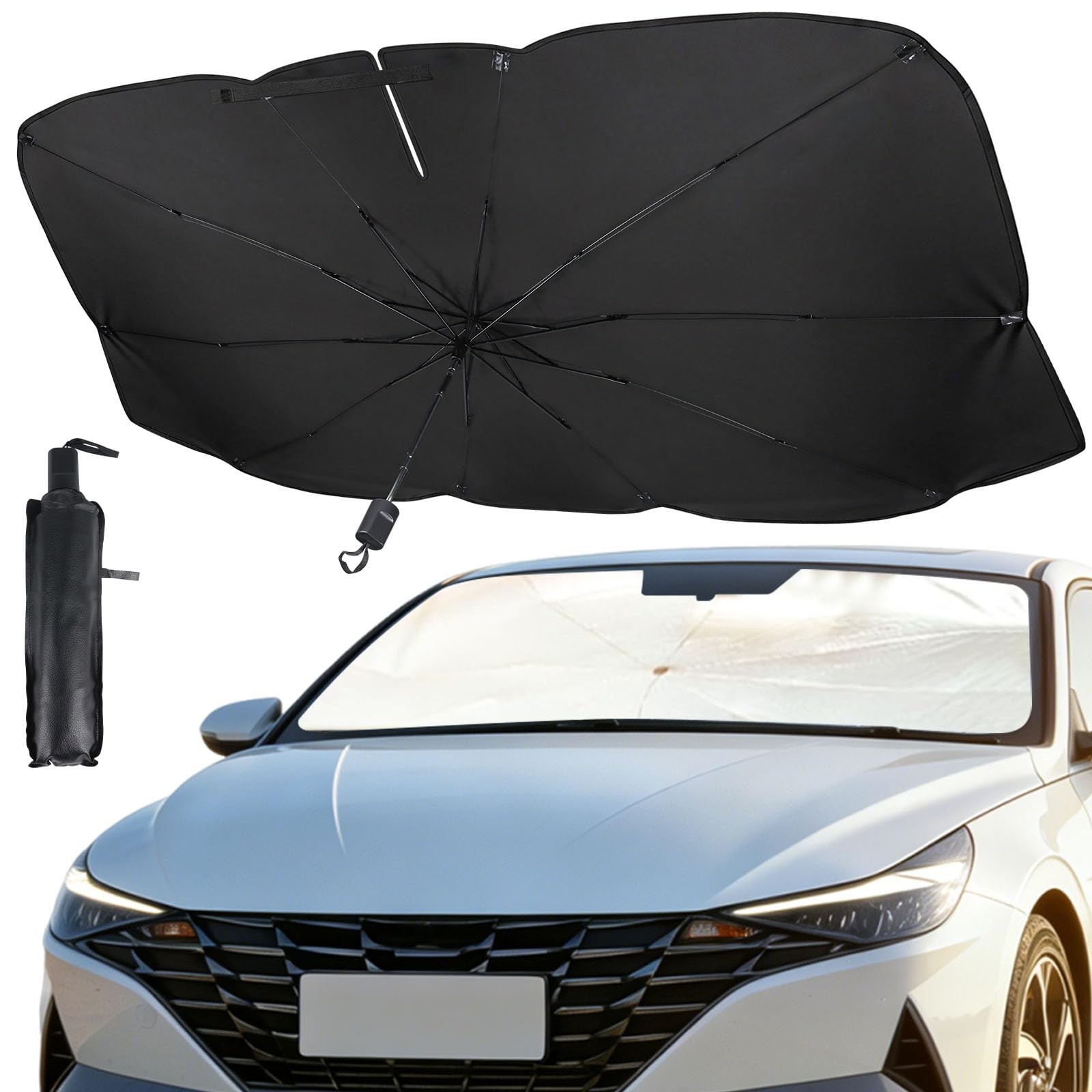 seeykey Umbrella Windshield Sun Shade Large