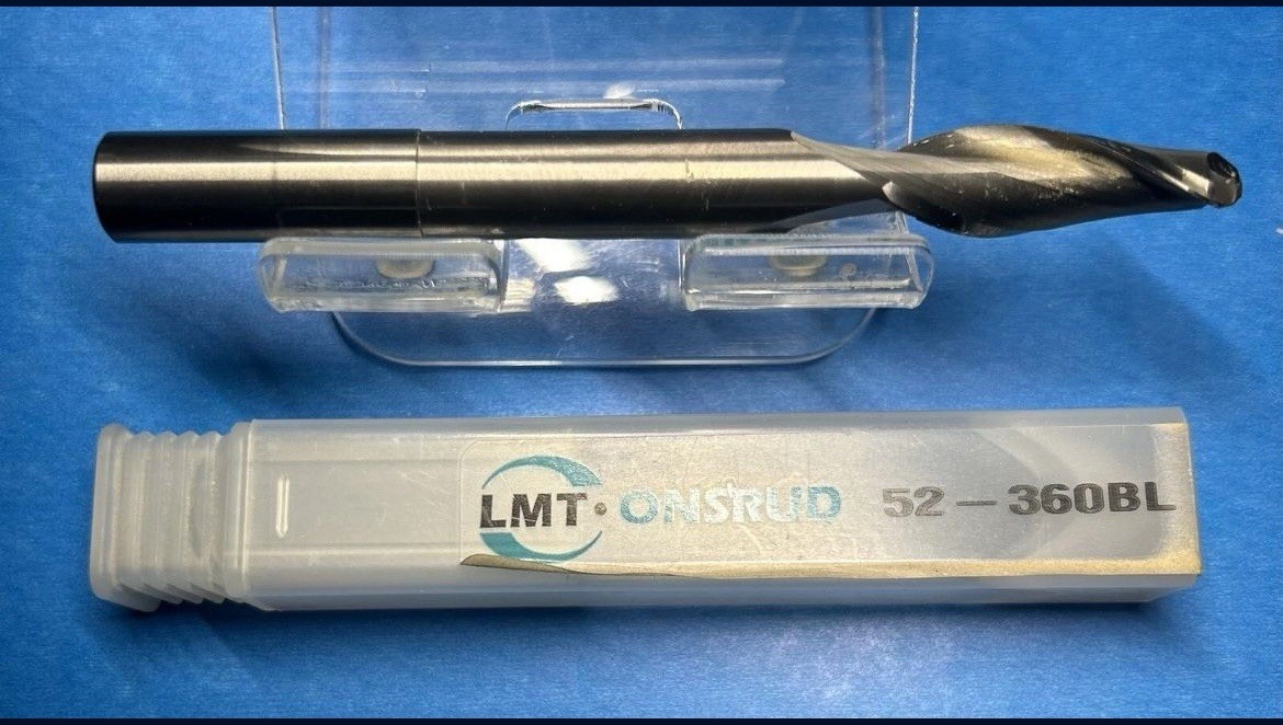 LMT-Onsrud 52-360BL - Solid Carbide Router Bit, 2 Flute, Ballnose, Up Cut