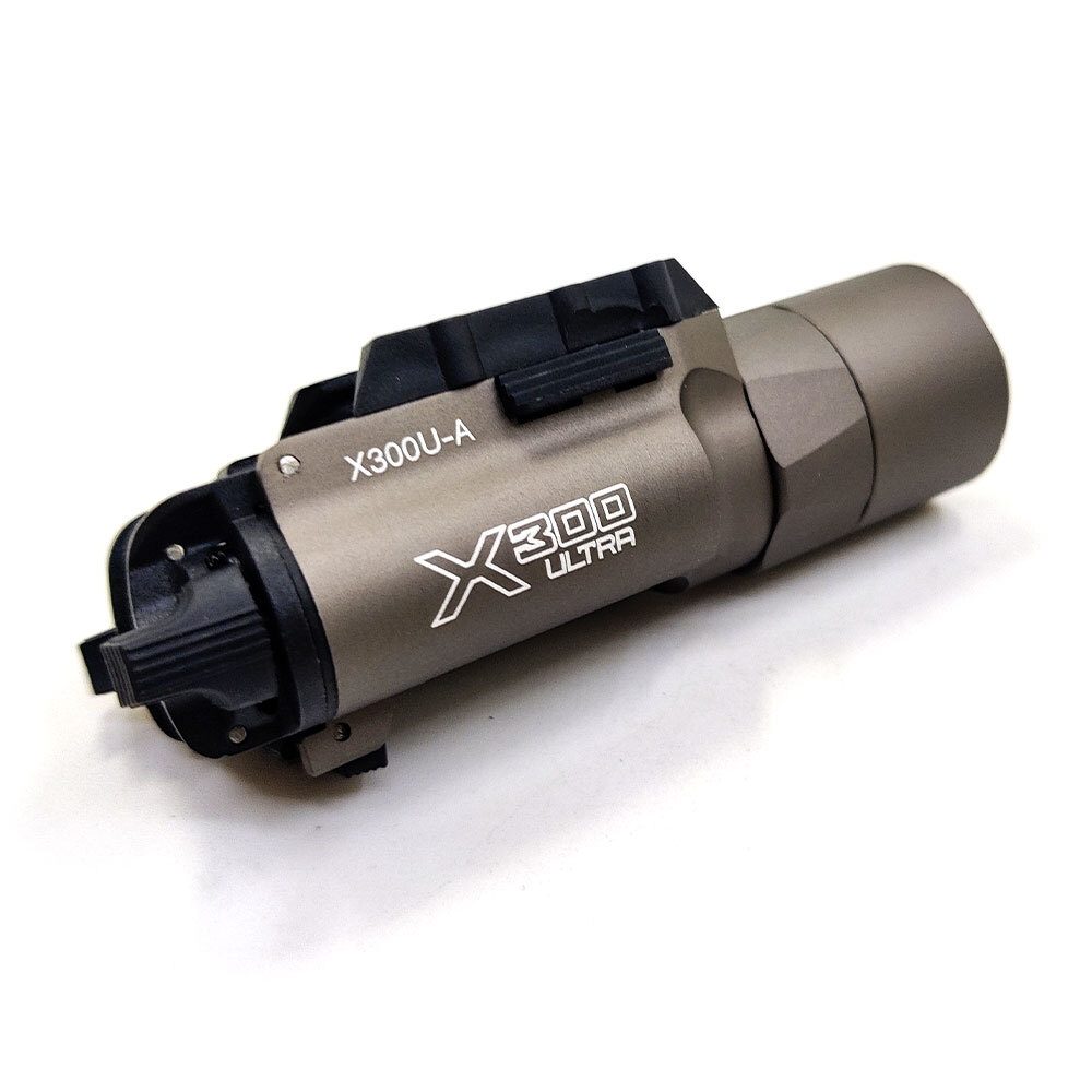 X300 Ultra / X300U LED Flashlight Small Pistol Weapon Light - Constant/Momentary