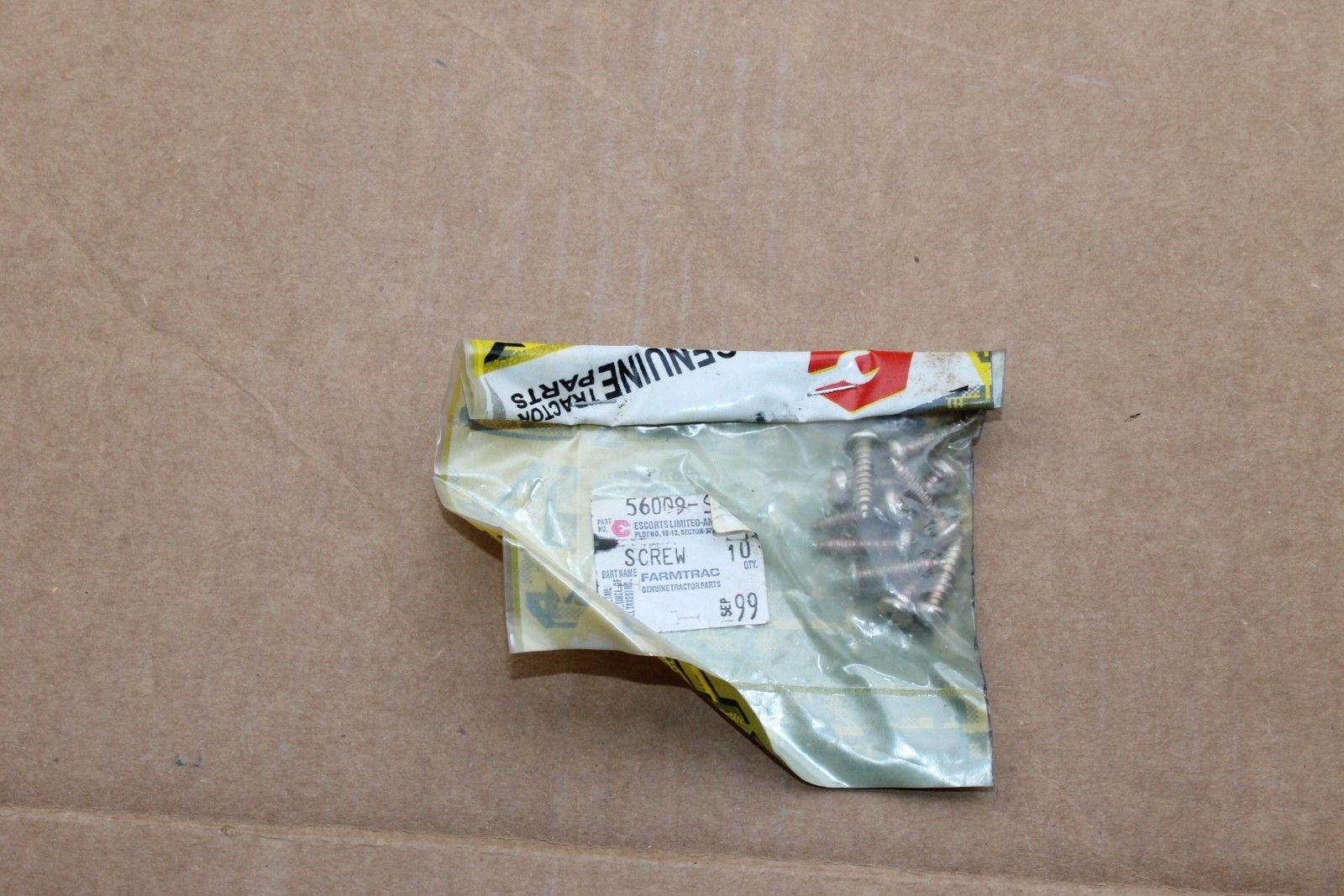 Ten (10) Farmtrac Screws. Part 56009-S36.