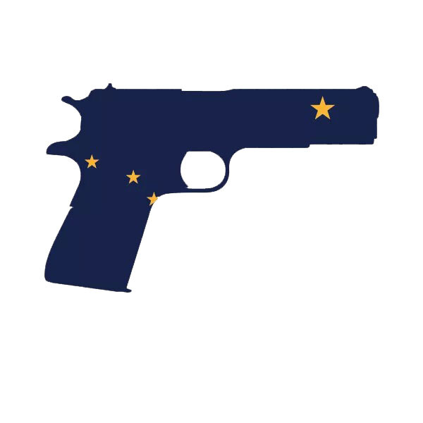 Alaska Flag 1911 Sticker Decal