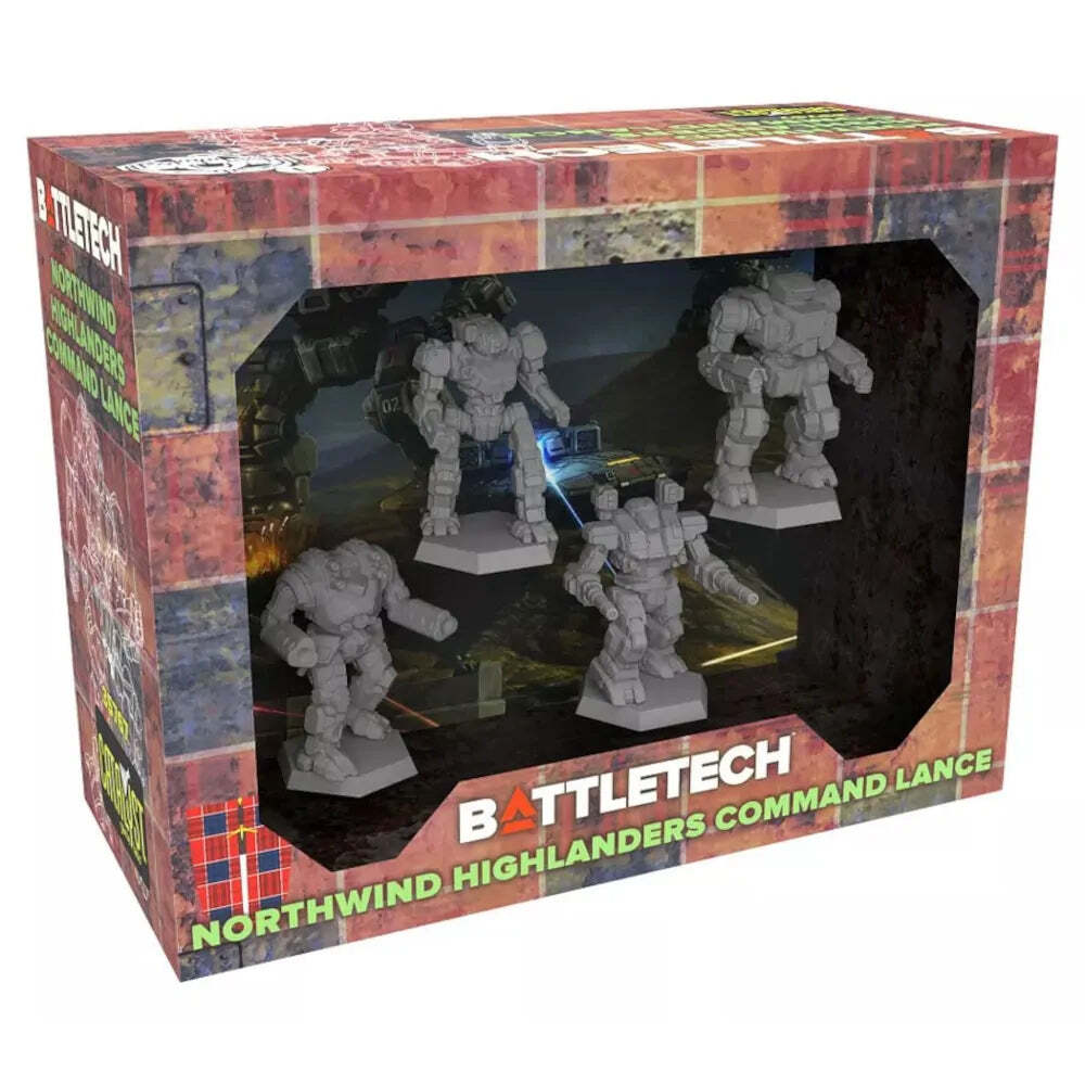 Battletech: Miniature Force Pack - Northwind Highlanders Command Lance