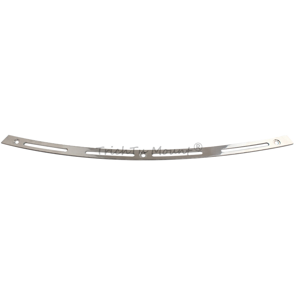 Chrome Slotted Windshield Windscreen Trim for Harley Electra Street Glide FLHX