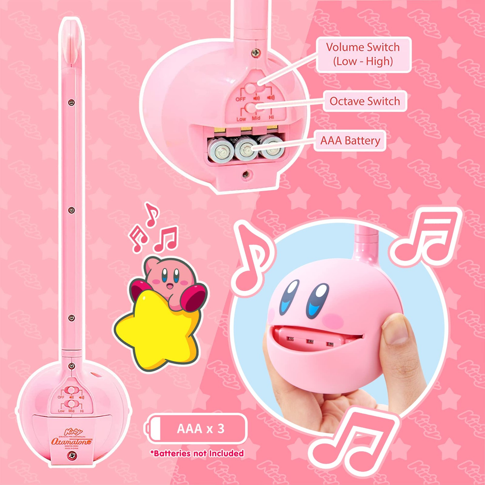 cube 1320 Otamatone Series Kirby Version