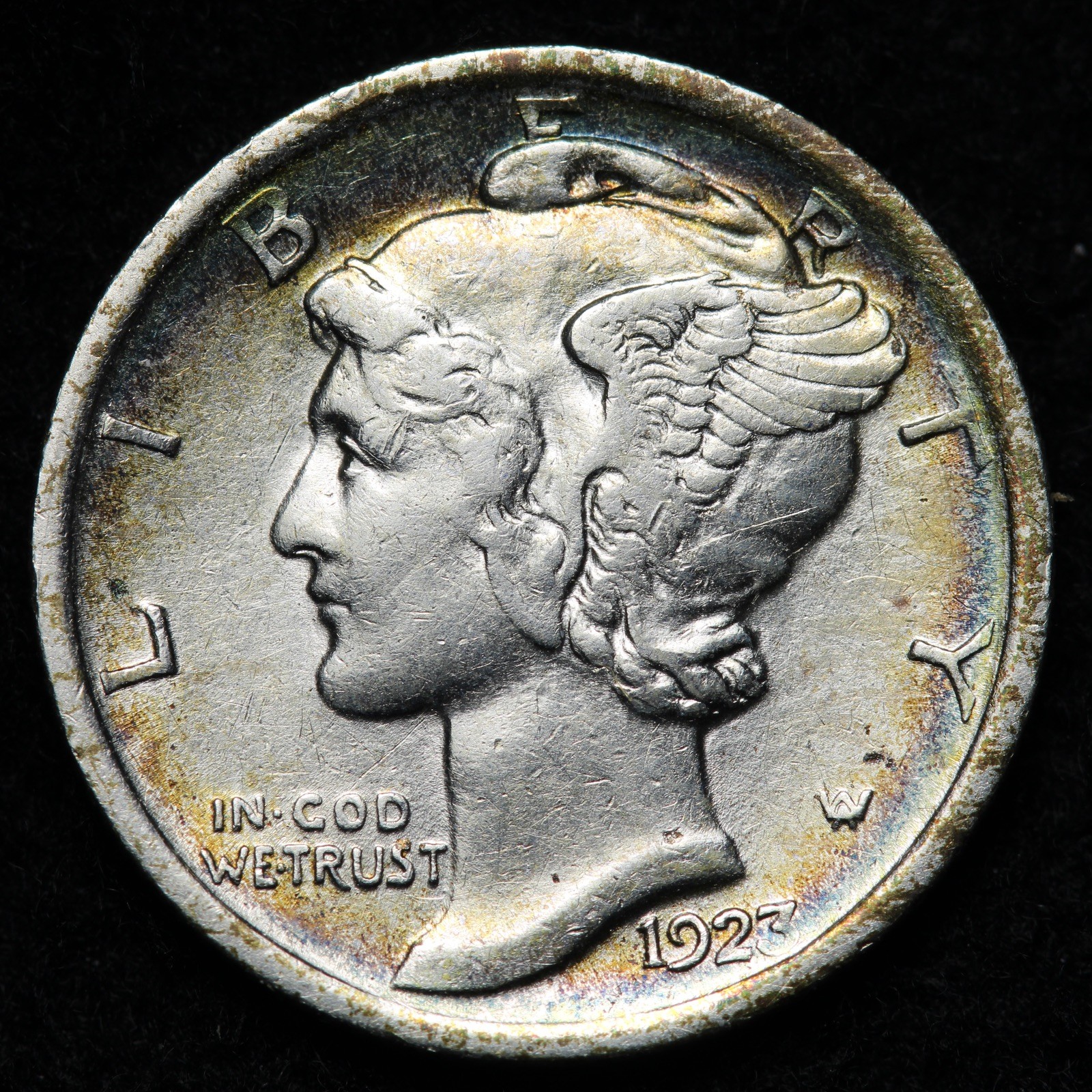 1923 Mercury Silver Dime UNC *UNCIRCULATED* MS E294 TXCM