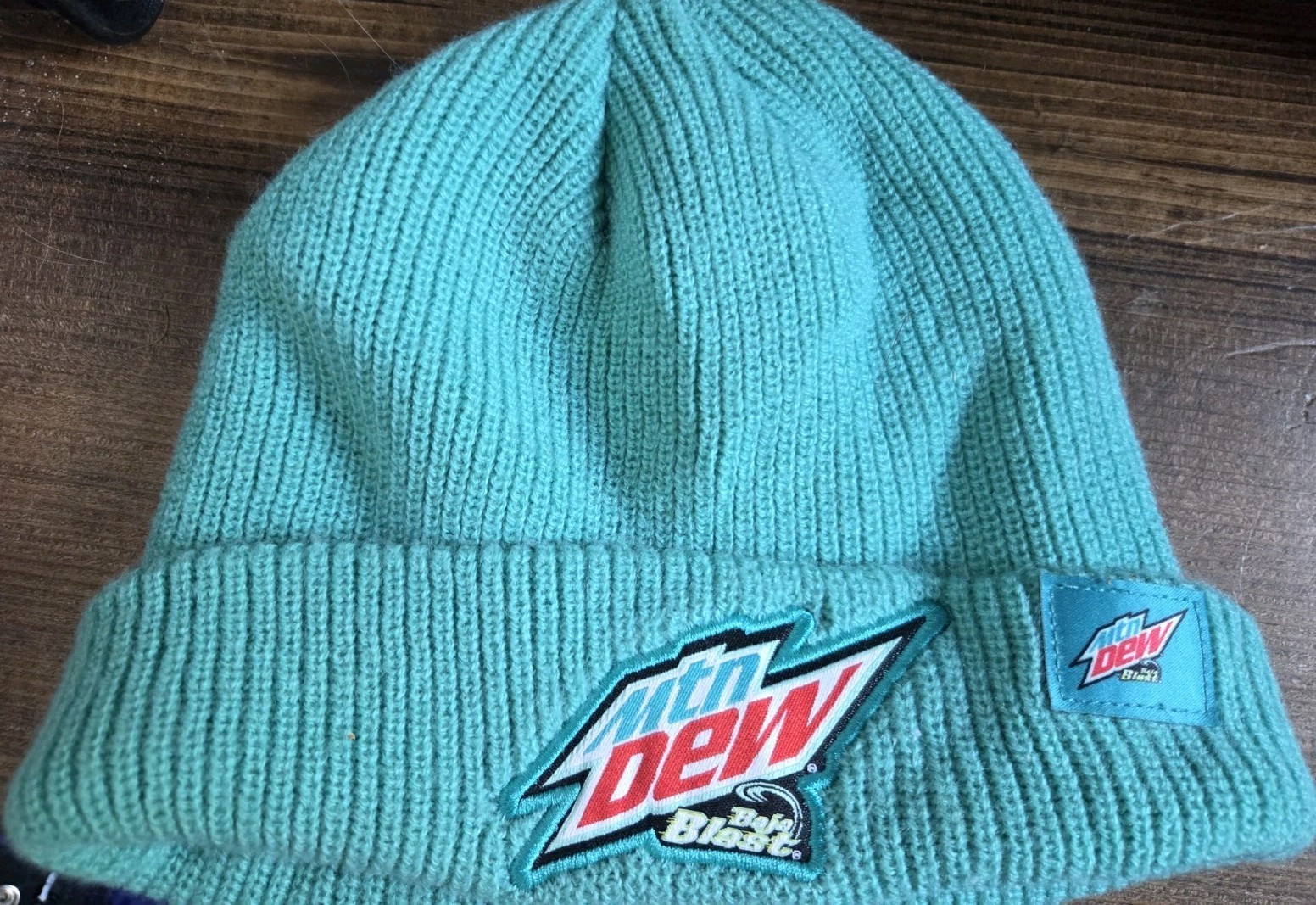 Mtn Dew Baja Blast 20th Anniversary Beanie  - New