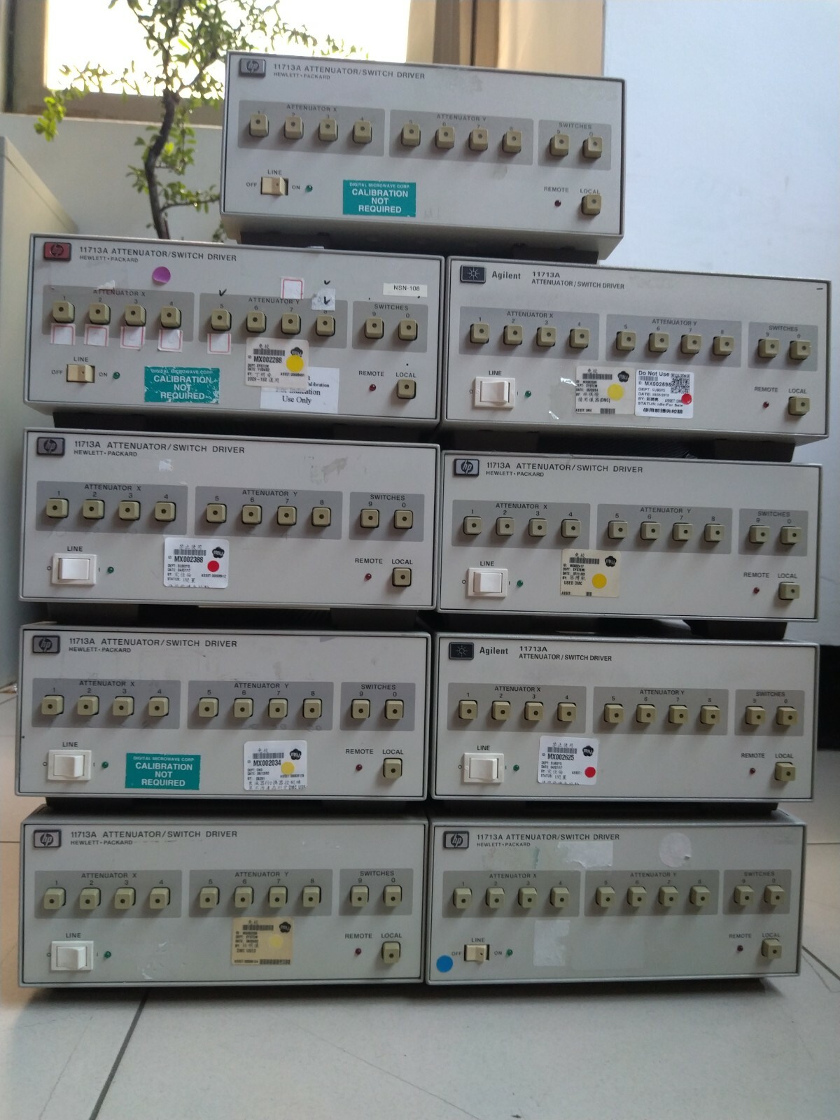 HP Agilent 11713A Attenuator Switch Driver