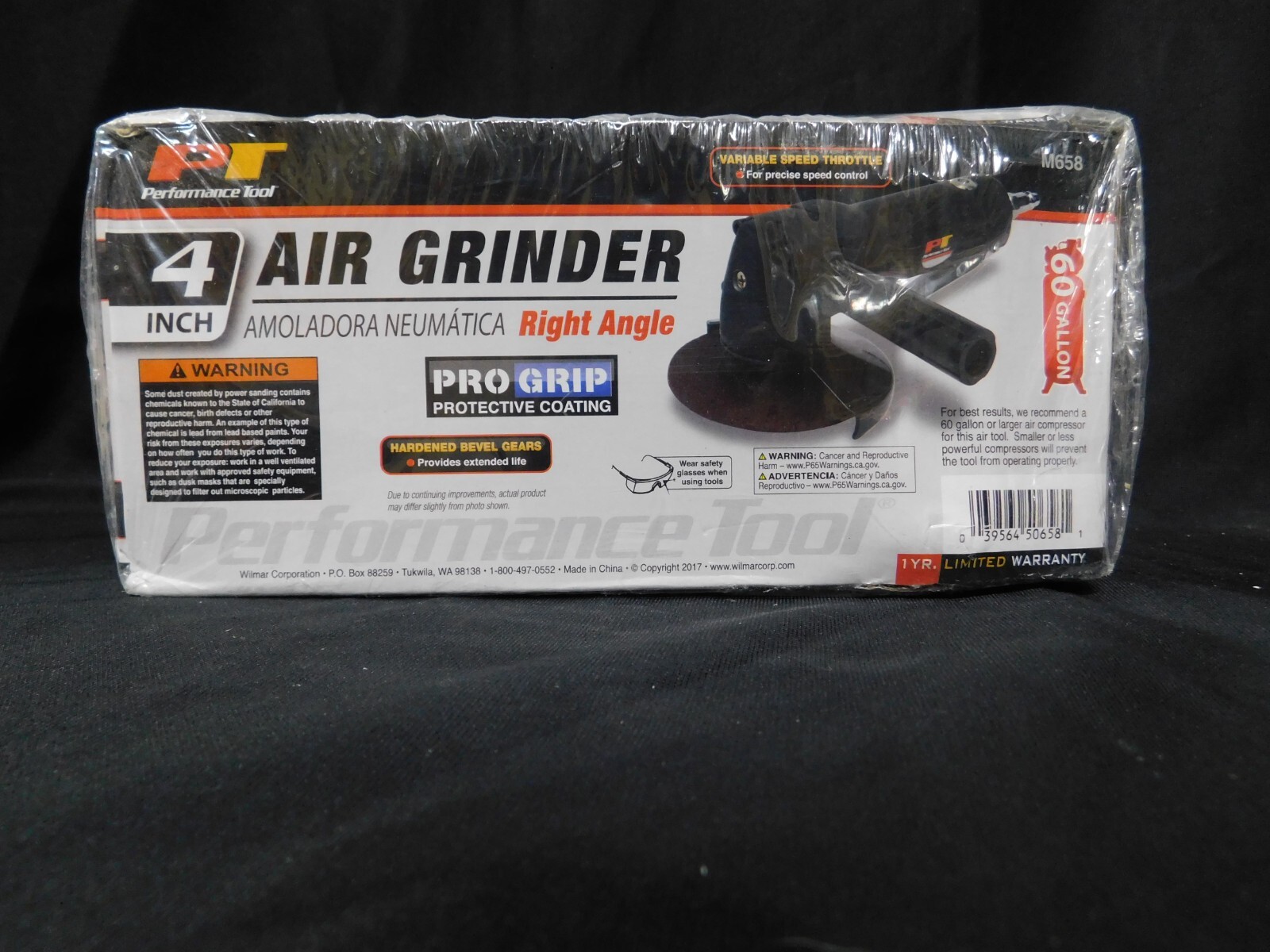 Performance Tool 4" Heavy Duty Angle Grinder M658 (EB65)
