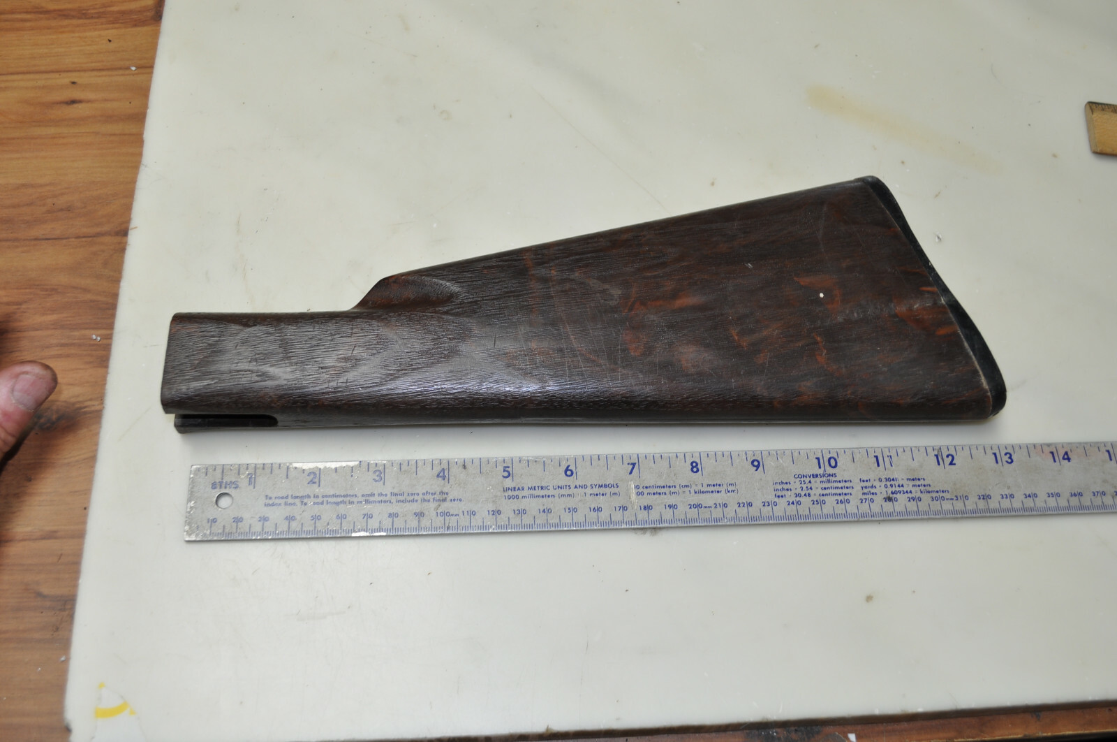 Unknown Maker Heavy Duty Plastic Stock for a Unknown Lever Action Air Rifle,