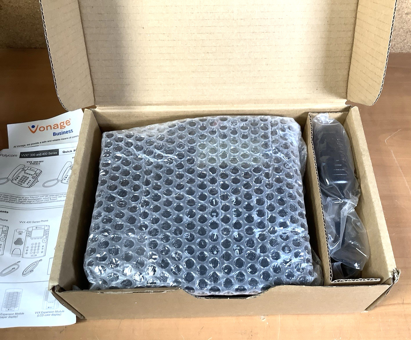 Polycom VVX 311 Corded Desktop Phone 2200-48350-001 ~ FREE SHIPPING
