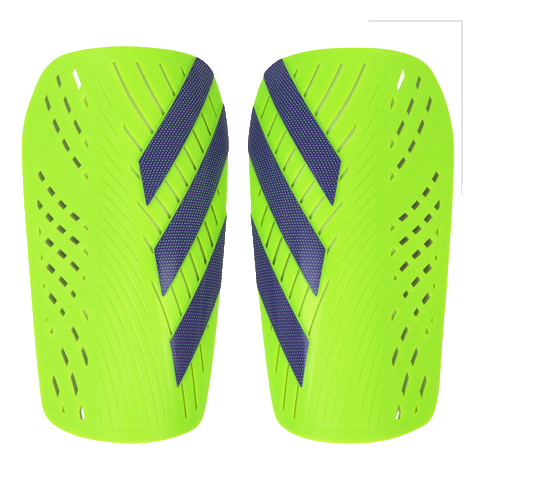 Adidas Large Tiro Club Football Soccer Shin Guards Yellow Blue JD6201