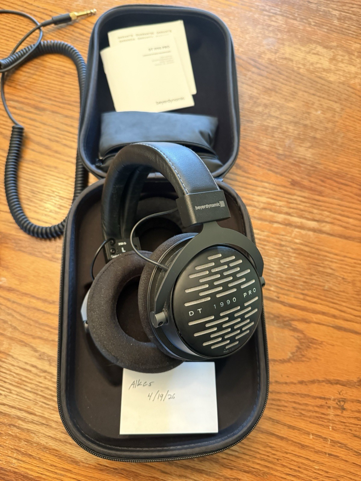 beyerdynamic DT 1990 Pro (not mk2) with Dekoni Pads