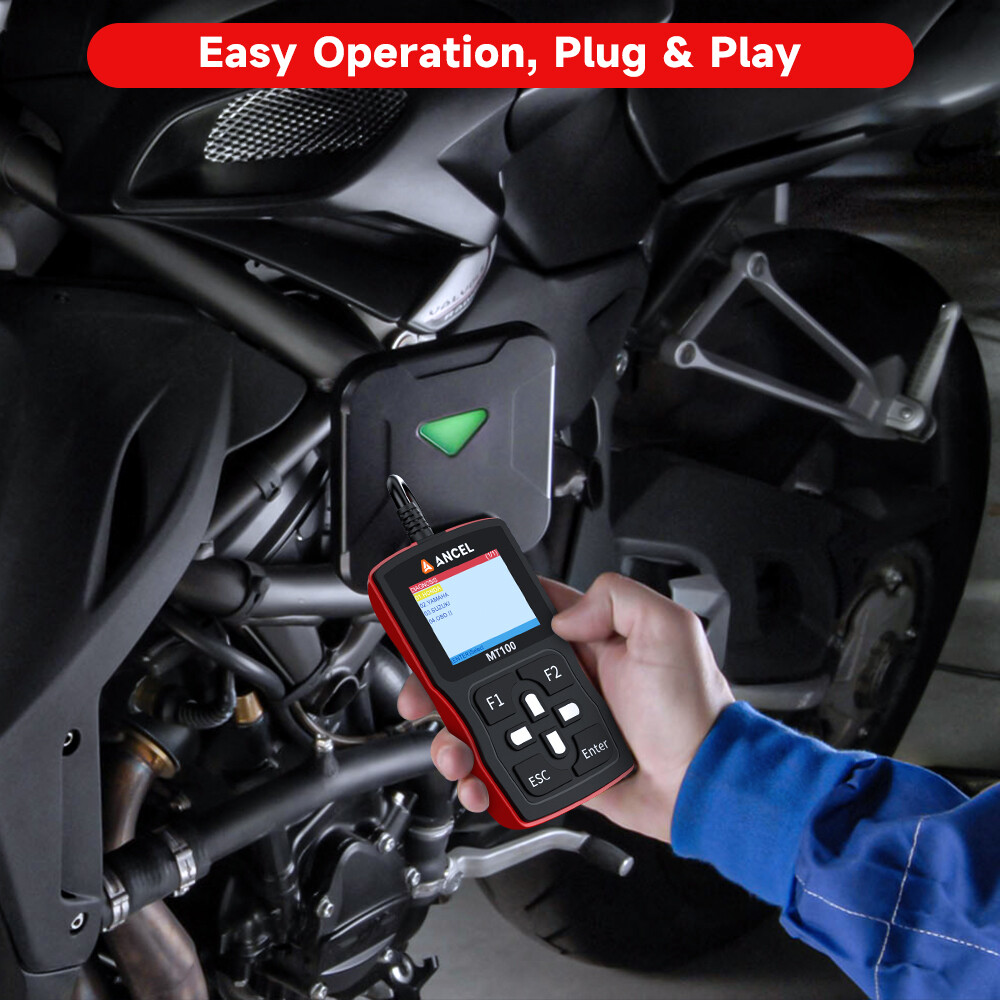 Fit for HONDA SUZUKI Motorcycle Scanner OBD2 Diagnostic Scan Tool Code Reader