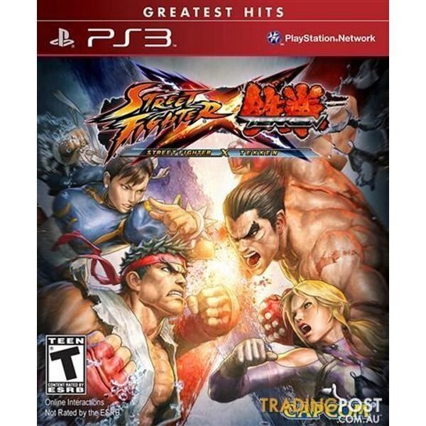 STREET FIGHTER X TEKKEN - Playstation 3, Brand New