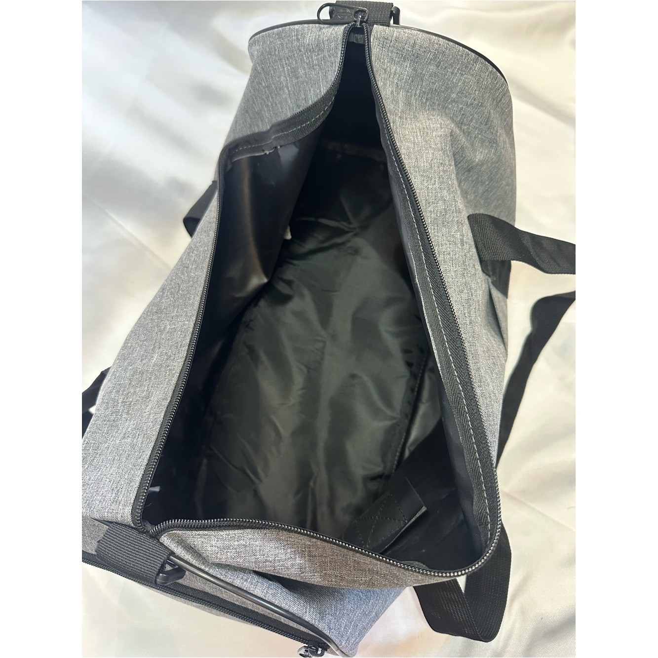 Dickies Gray Travel Duffel with Black Straps