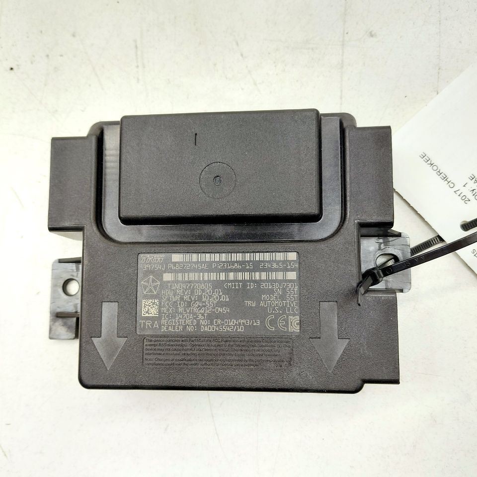 Jeep Cherokee CHEROKEE  2017 Chassis ECM 834219 2015 2016 2017 OEM