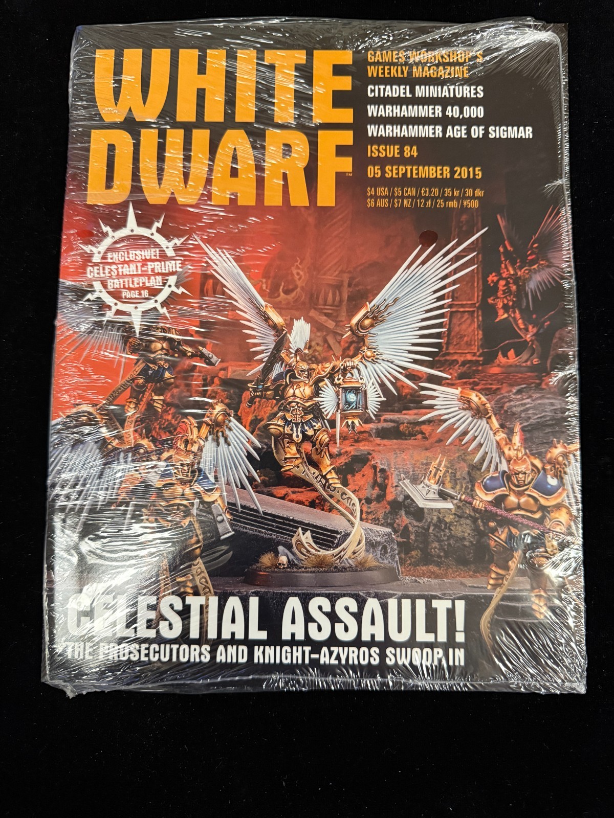 Games Workshop Warhammer 40K White Dwarf Weekly Magazine Issue 84 SEALED