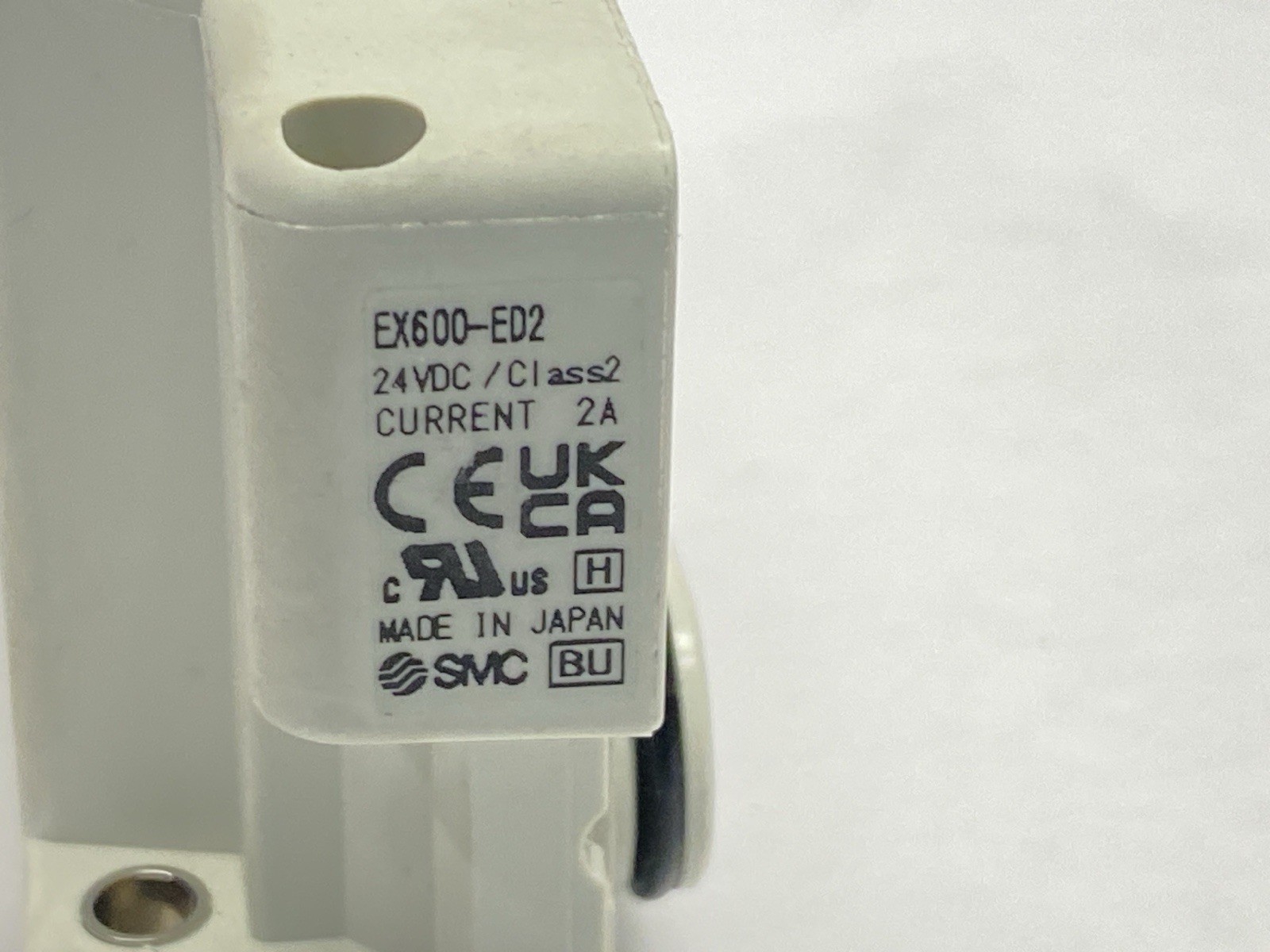 SMC EX600-ED2 Serial Interface End Plate Unit M12 5-Pin D-Side