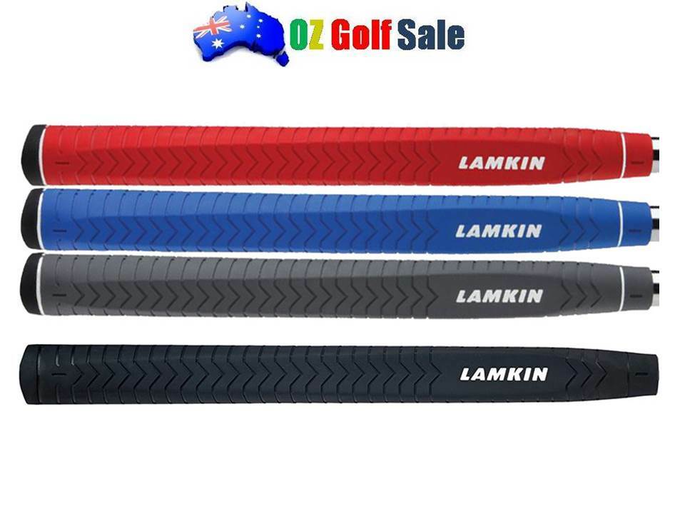 1pc Lamkin Deep Etched Paddle Rubber Putter Grip - Choice of 4 Colors