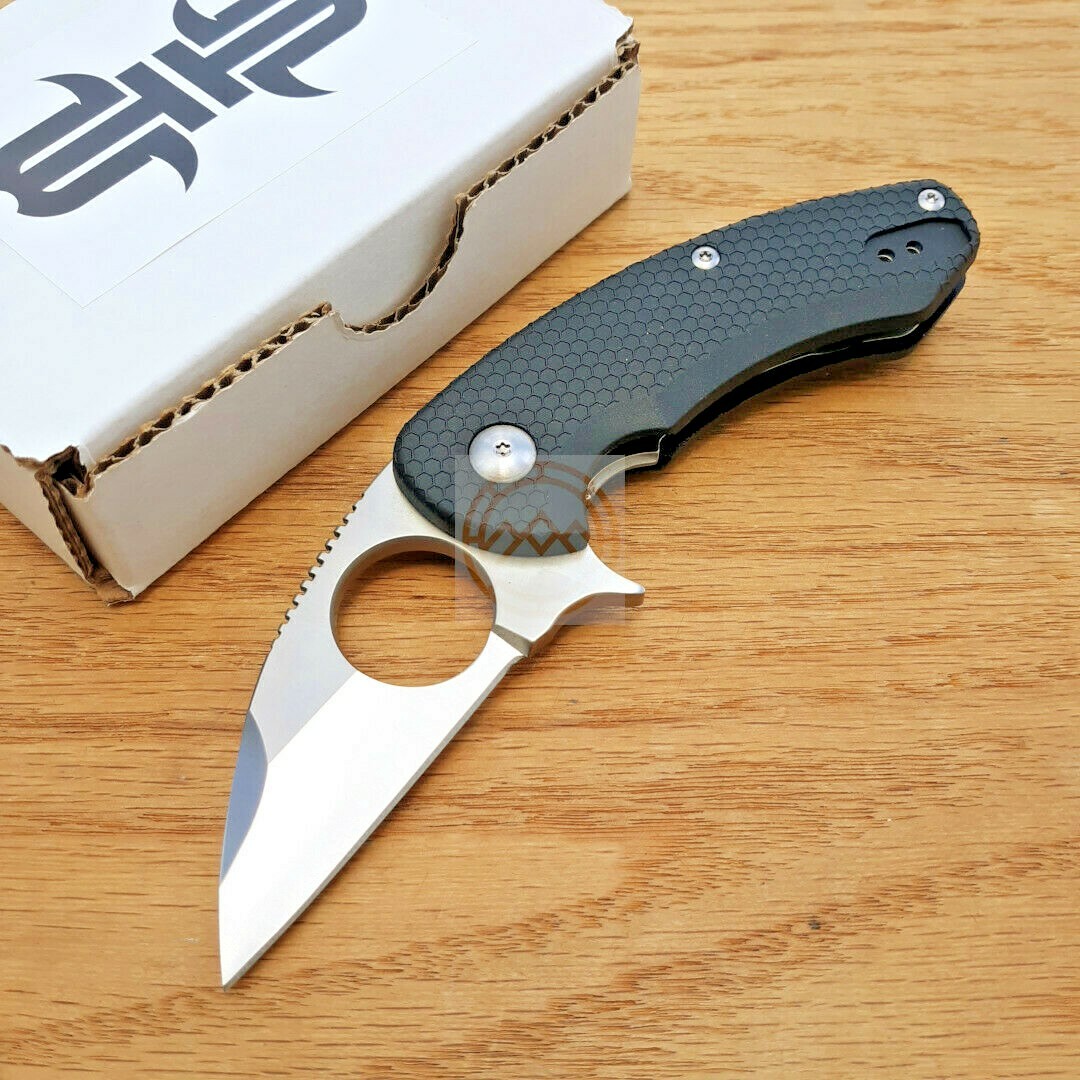 Brous Blades SSF Silent Folding Knife 2.63" D2 Tool Steel Blade Polymer Handle