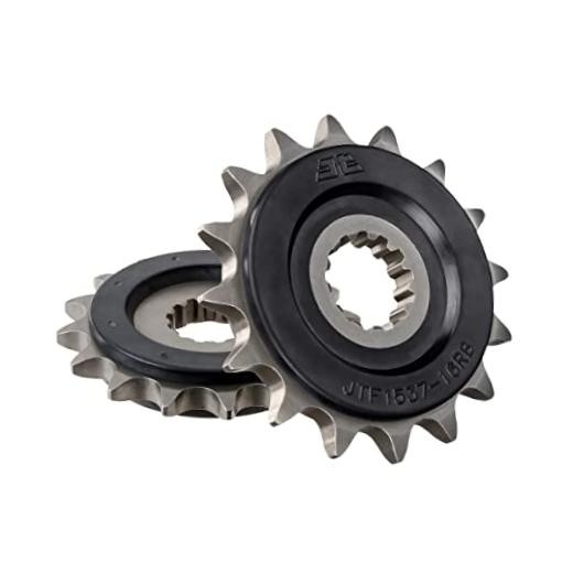 Sprockets F1537.16RB 16 Tooth Rubber Cushioned Front Countershaft Sprocket