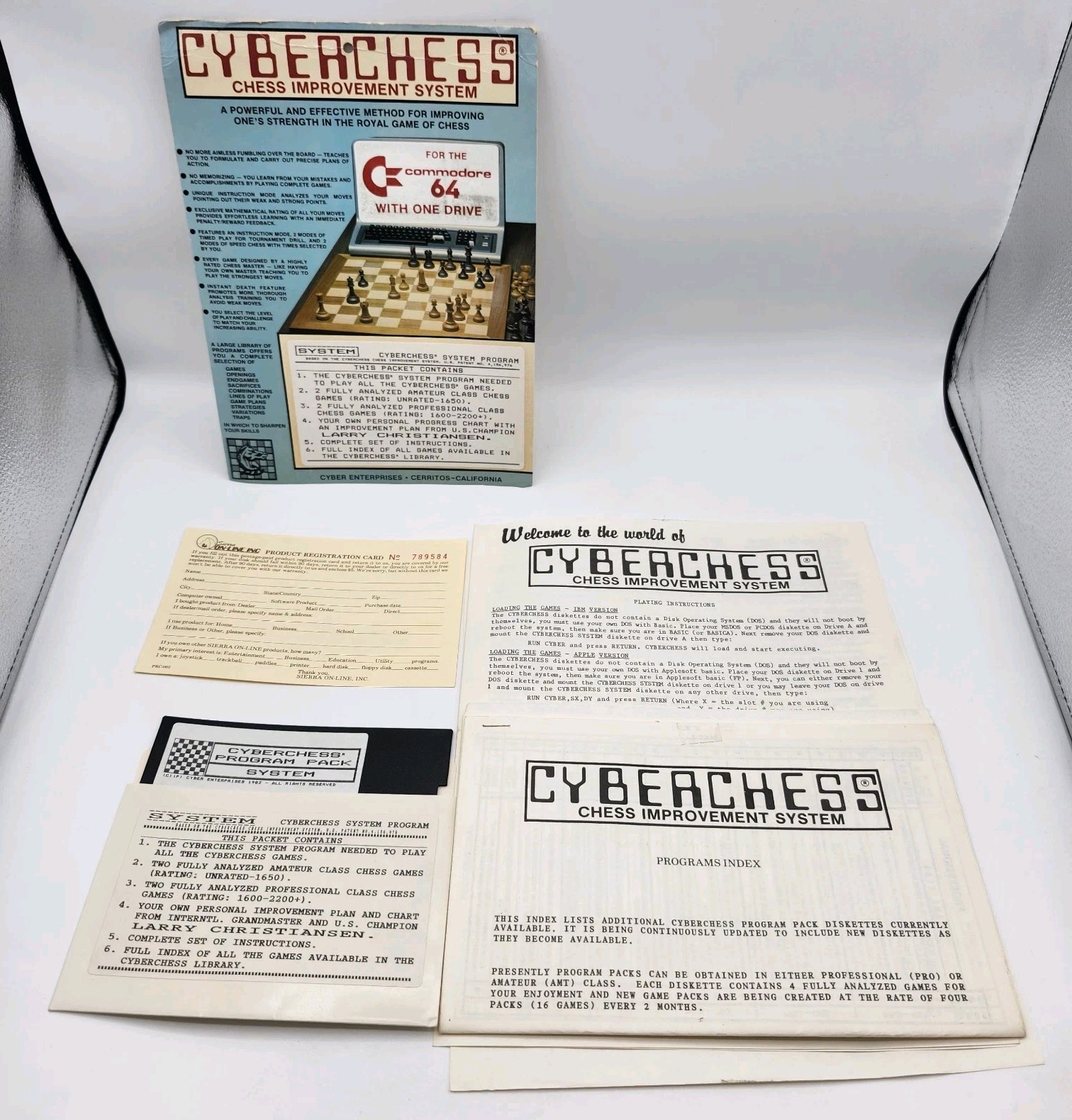 Cyberchess Commodore 64 Chess Improvement System