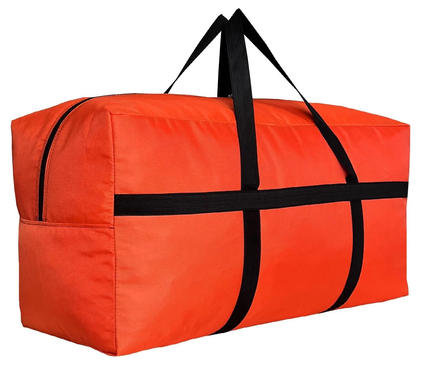 Extra Large Duffle Bag with Zippers and Handles, Big Foldable Duffle Bag for ...