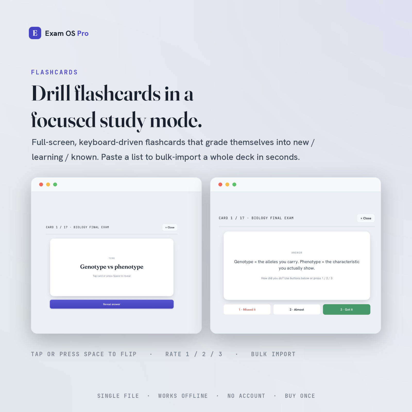 Exam OS Pro | All-in-One Study Tracker, Revision Planner & Readiness Score