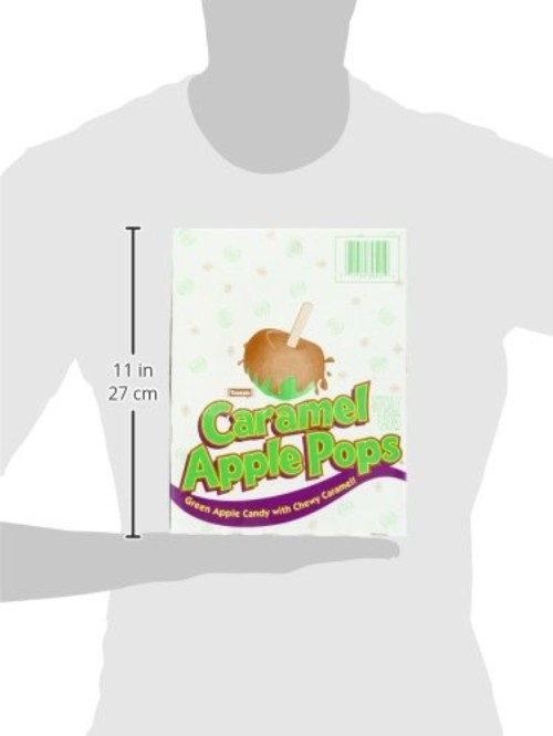 Indulgent Caramel Apple Pops - 48 Count Gourmet Candy, Perfect for All Ages