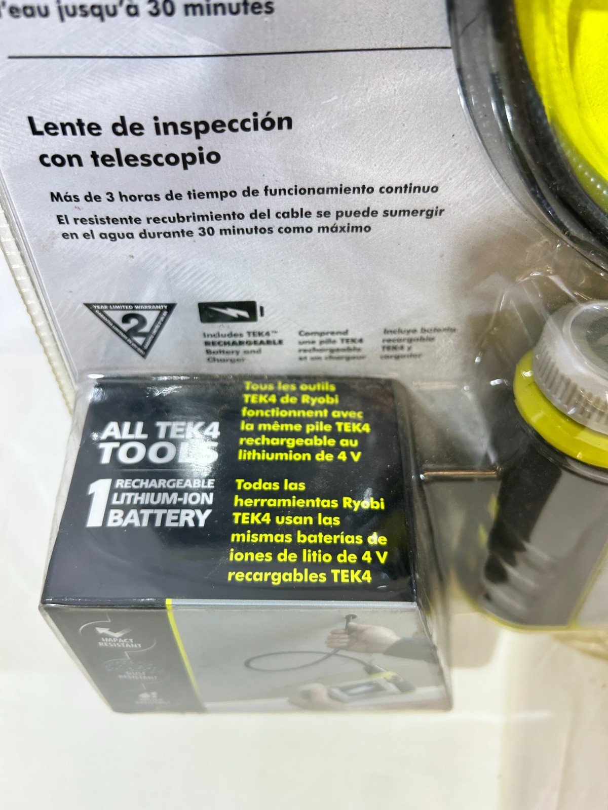 Ryobi Tek4 Digital Inspection Scope Camera RP4206 NEW & Sealed!
