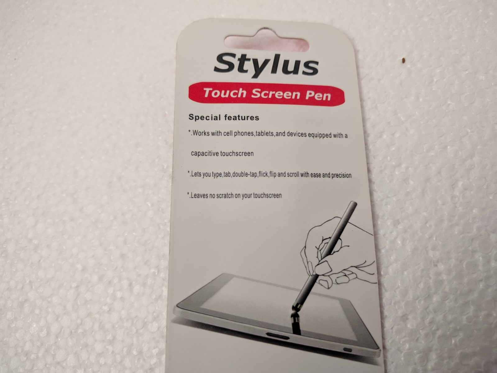 GRD Stylus for Capacitive Touchscreens Black New