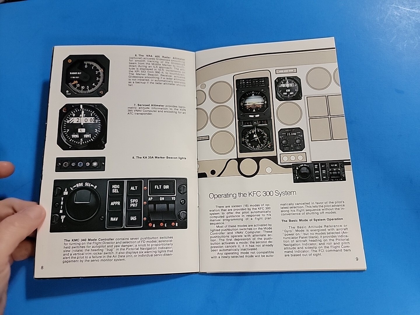 King KFC 300 Flight Control System Pilot's Manual VG++