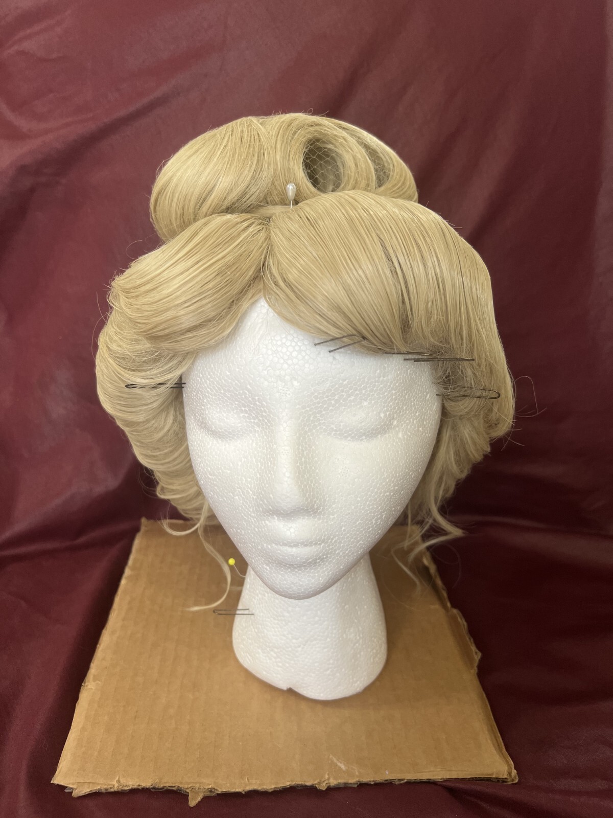 Cinderella Ballgown Wig - Charmed Comb - Blonde Updo - Never Been Used