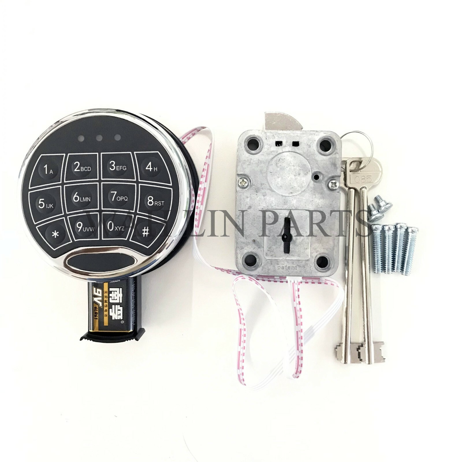 Ambition Swing Bolt UL Listed Electronic Safe Lock Right Hand For Replace S&G