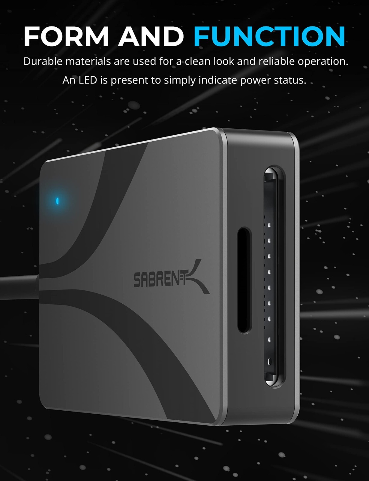 Dual-Slot USB-C Card Reader for UHS-II SD & microSD, High-Speed Memory Access