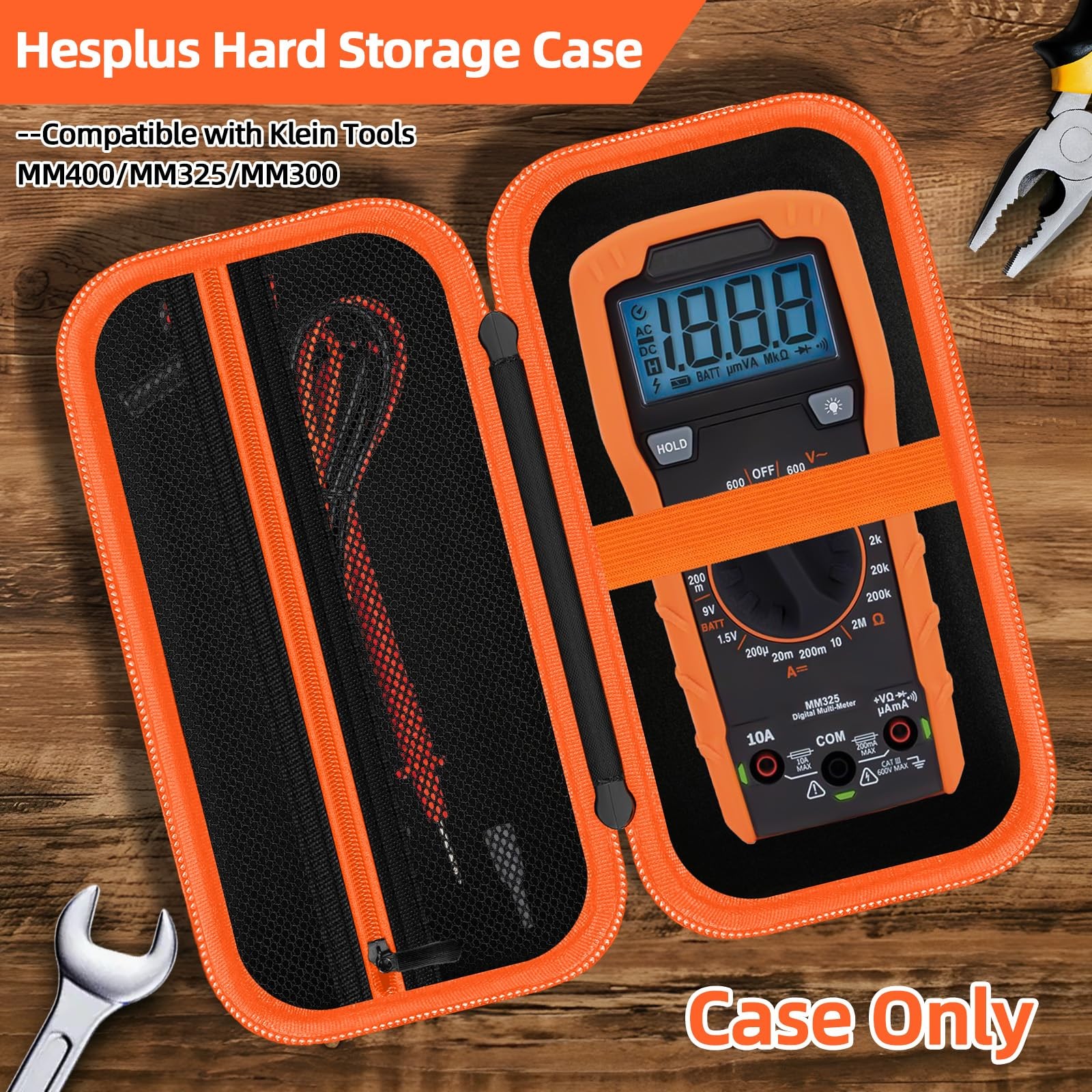 Hard Storage Case for Klein Tools MM400 / MM420 / MM325 / MM300 Digital Multi...
