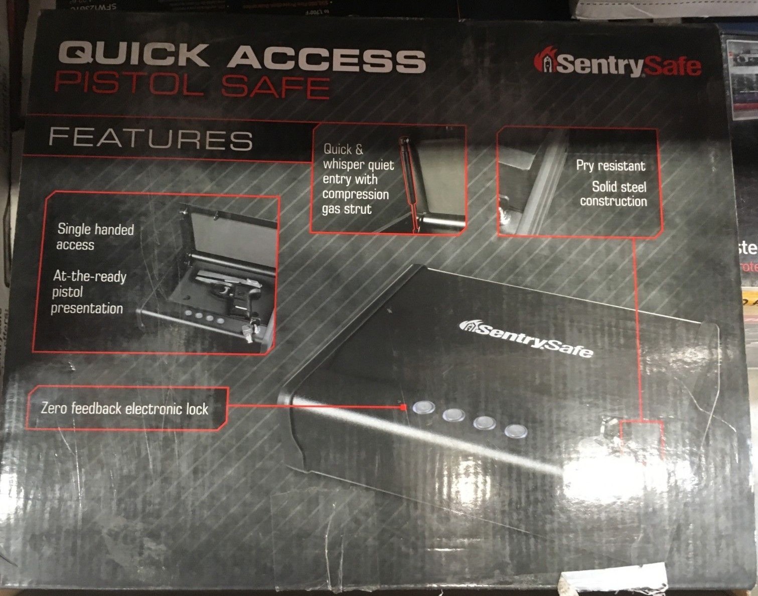 GC54 2 NEW KEYS Sentry Pistol Safe Code: GC054 Handgun Key Models QAP1E & QAP1BE