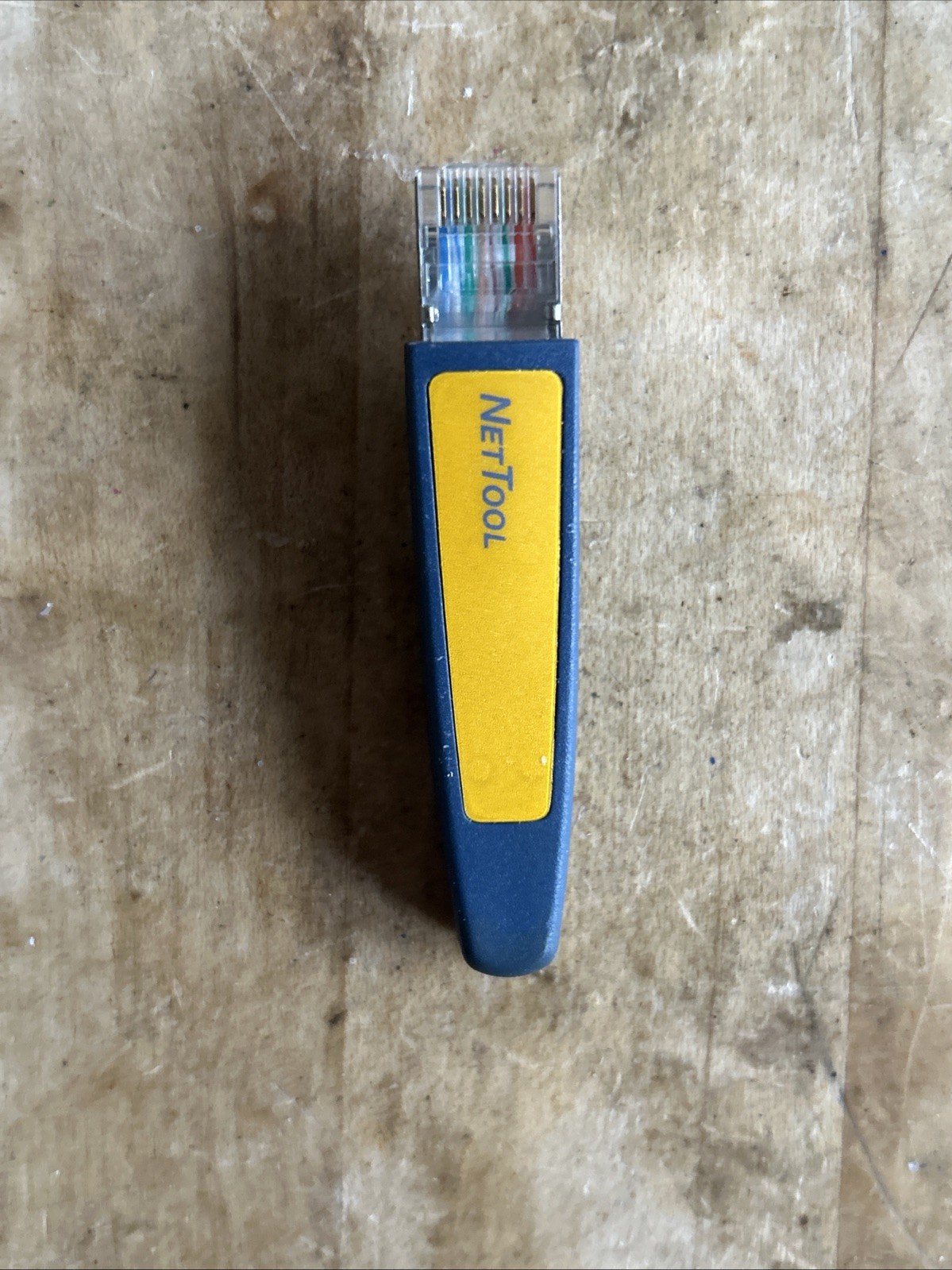 Fluke Networks NetTool 10/100 Inline Network Tester & Wire-mapper Dongle. TESTED