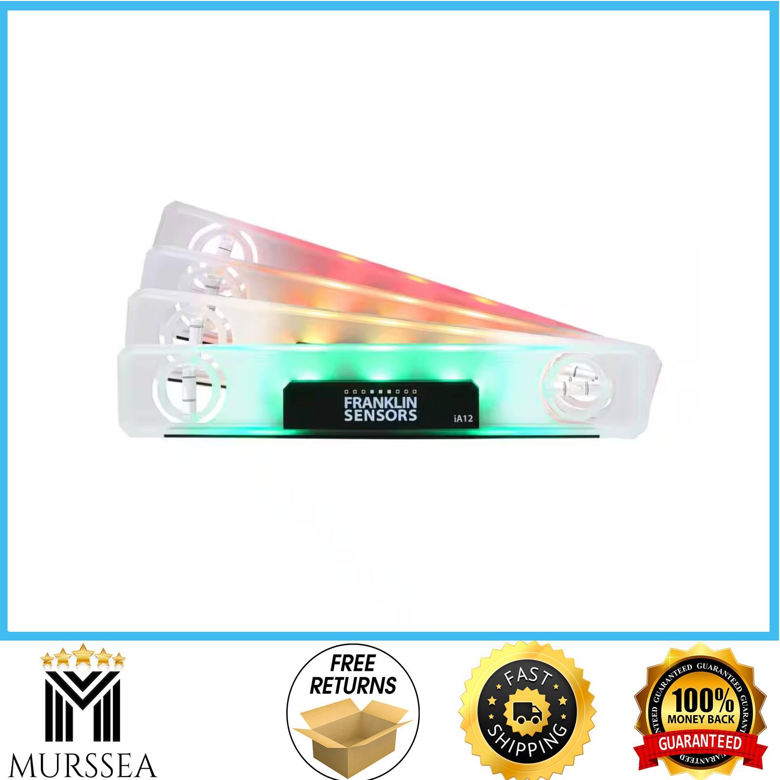 Franklin Sensors 12 in Digital Magnetic Torpedo Level LED Light 90 180 Degree iA