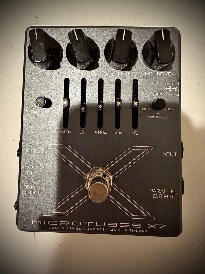 Darkglass Microtubes X7 Bass Preamp/EQ Used Tested Guitar Effect Pedal