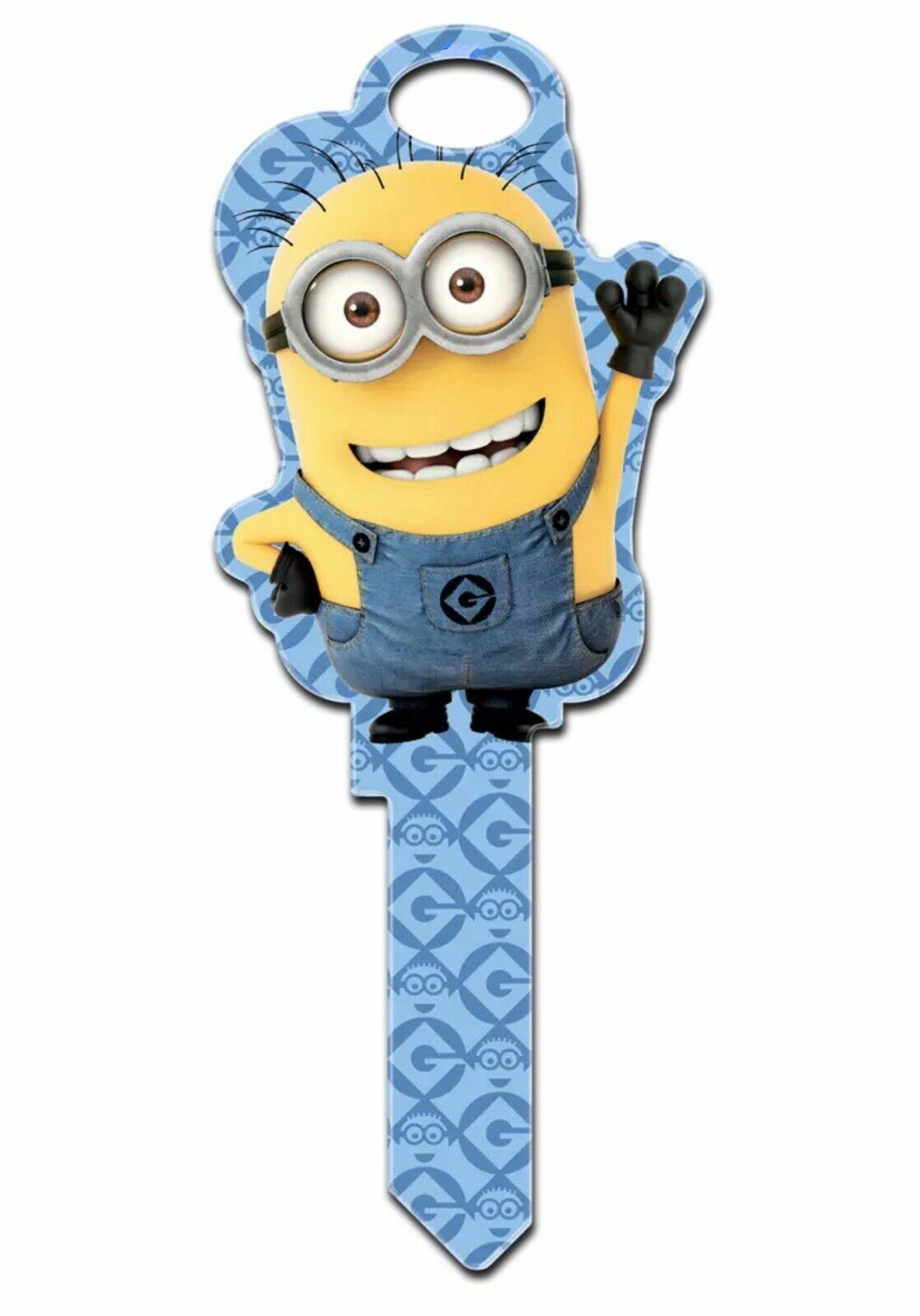 NEW 2024 Despicable Me 4 Minion House Key Blank for Kwikset KW1 KW10 KW11 3D