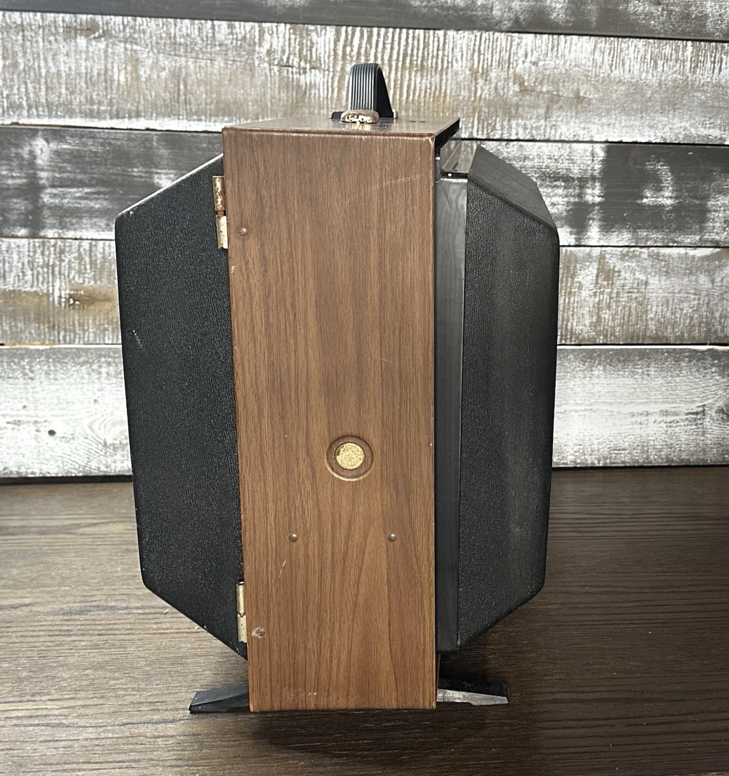 Vintage RCA Solid State Stereo Model VLP38W Walnut Grain / Black - Tested WORKS