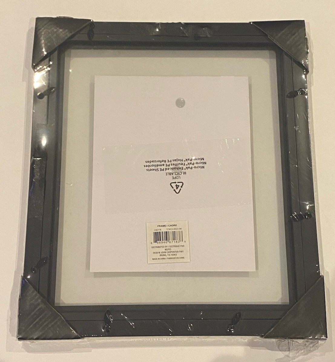 Magazine Comic Book 11" x 13" Float Frame Display Glass Wall Art Frame Black