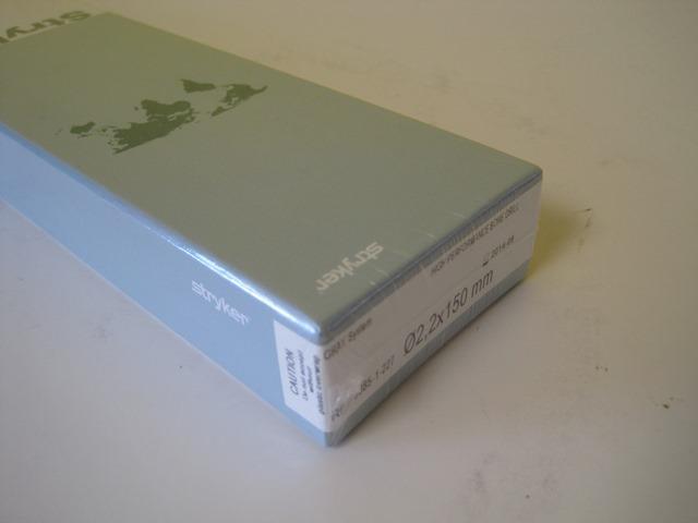 STRYKER HIGH PERFORMANCE BONE DRILL BIT 5085-1-227 Ø2 2X150MM NEW GRAY SYSTEM